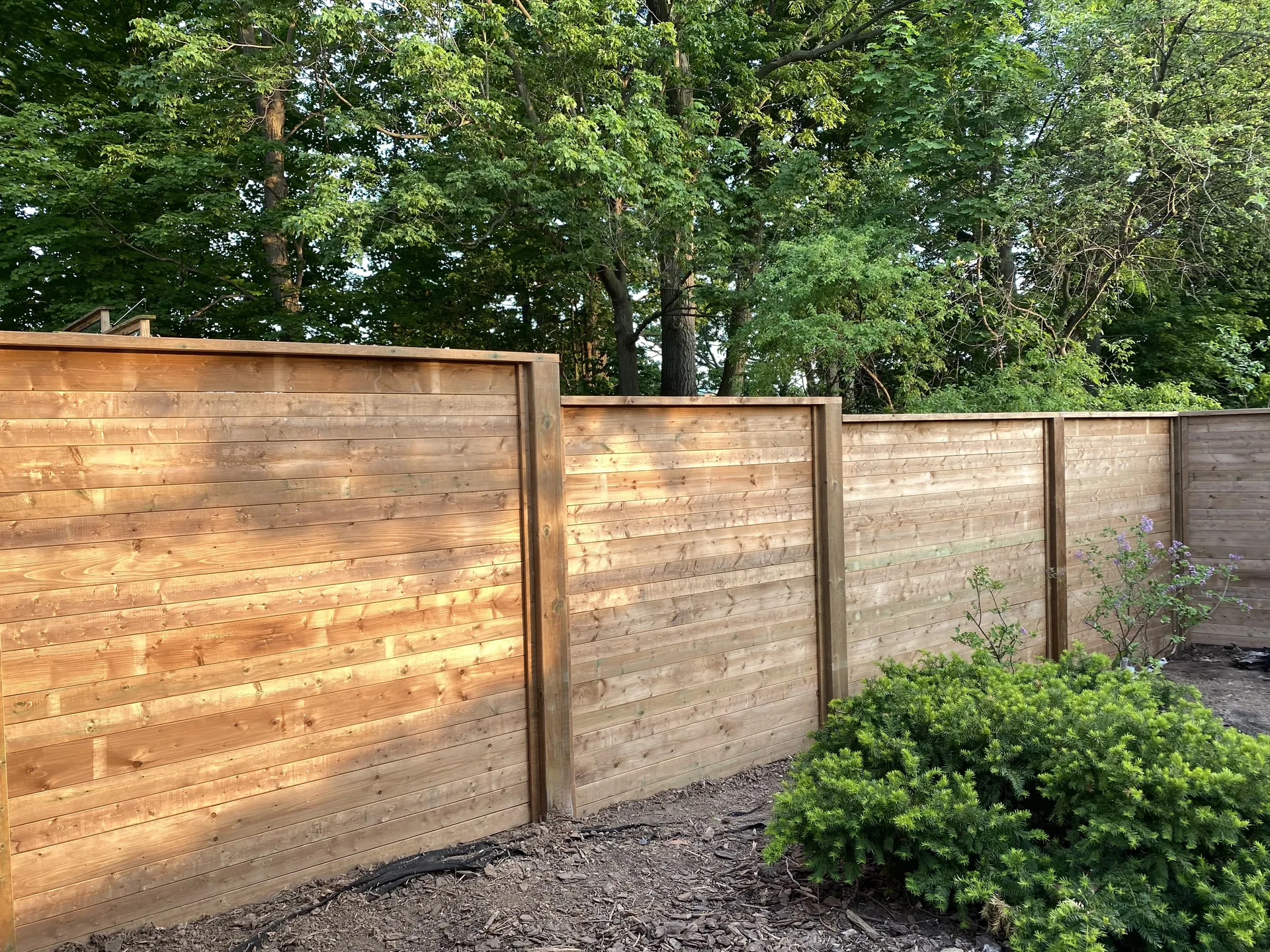 Wood Fence Installation